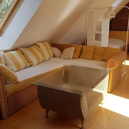 Апартаменты Dachwohnung Mit Wasserblick Und Eigenem Bootssteg