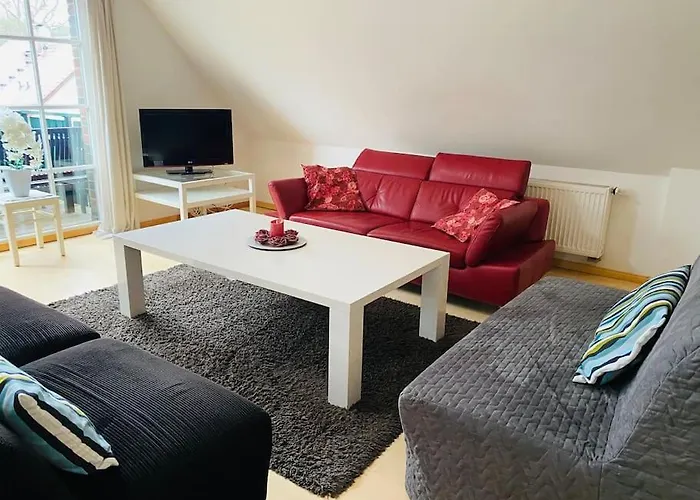 Dachwohnung Mit Wasserblick Und Eigenem Bootssteg 아파트 *