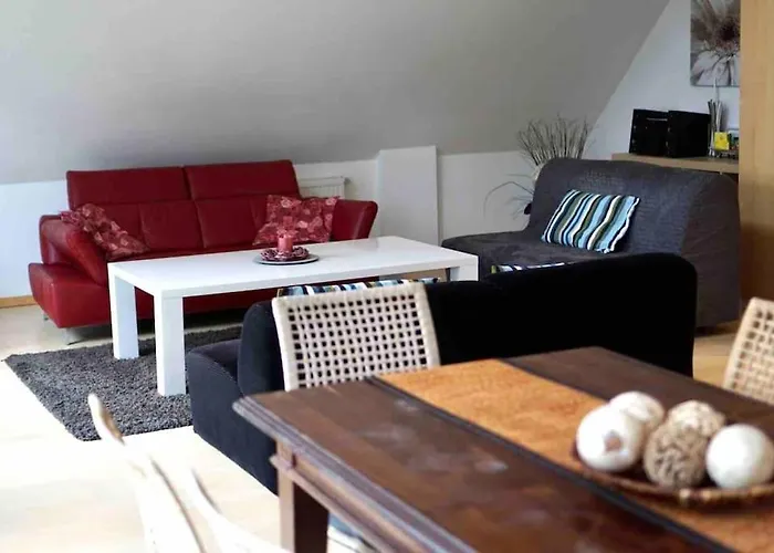 Dachwohnung Mit Wasserblick Und Eigenem Bootssteg Lägenhet *