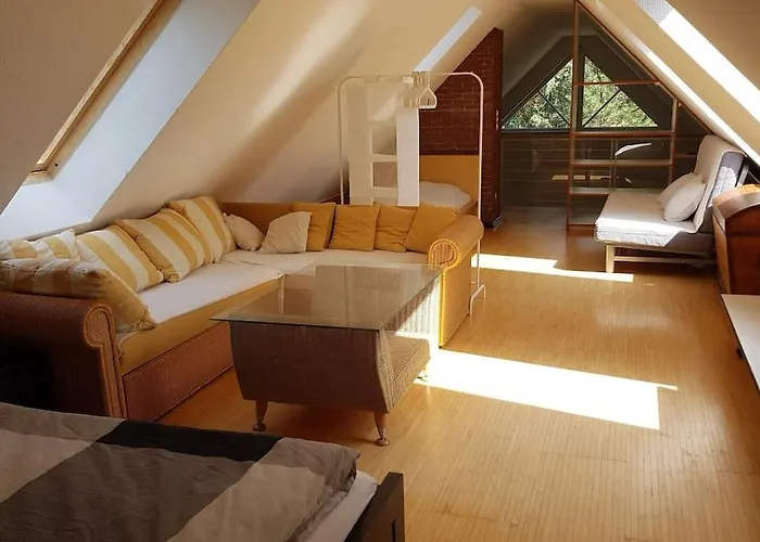 Dachwohnung Mit Wasserblick Und Eigenem Bootssteg Apartamento